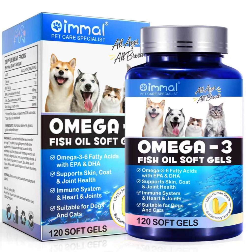 Dog Omega-3 Fish Oil Soft Gel