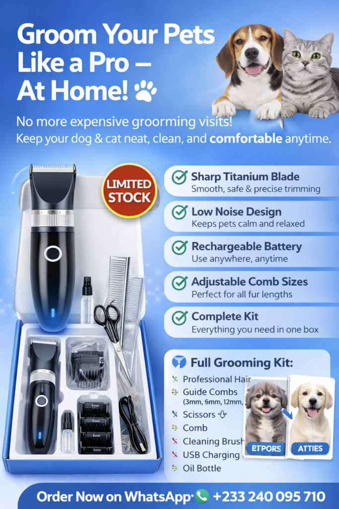 Pet Grooming Clipper