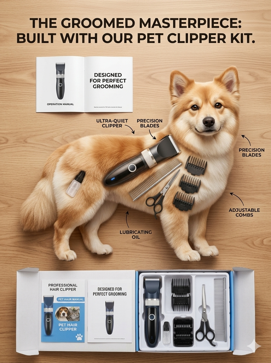 Pet Grooming Clipper - Image 3
