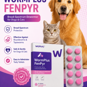 WormPlus (Dewormer Tabs for Cat & Dog)